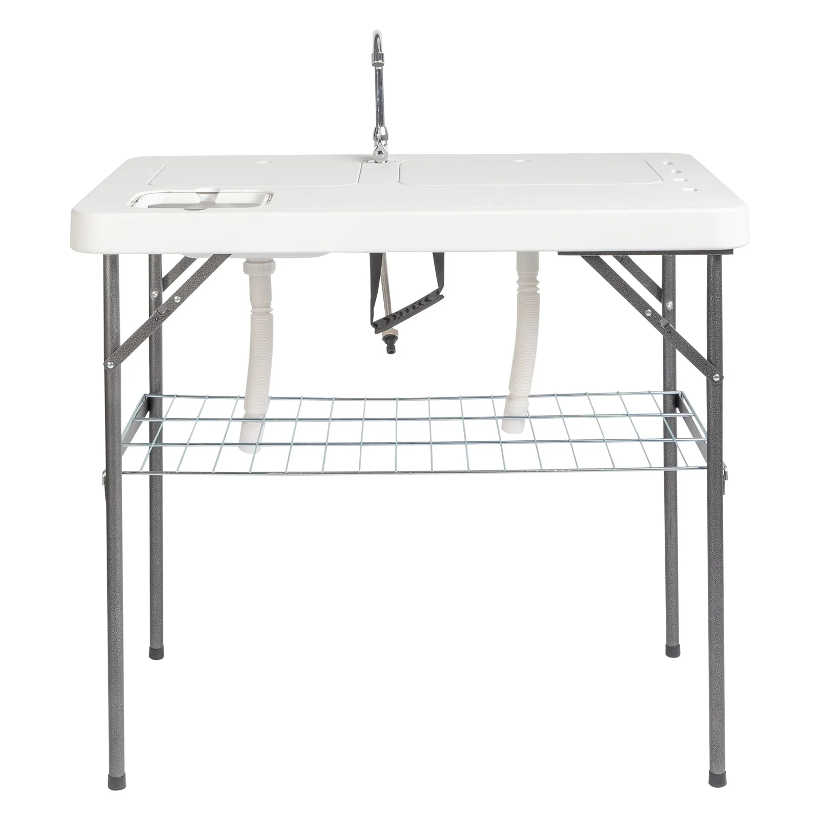 HDPE Rectangular With Barbed Wire Foldable Outdoor Table,39.76
