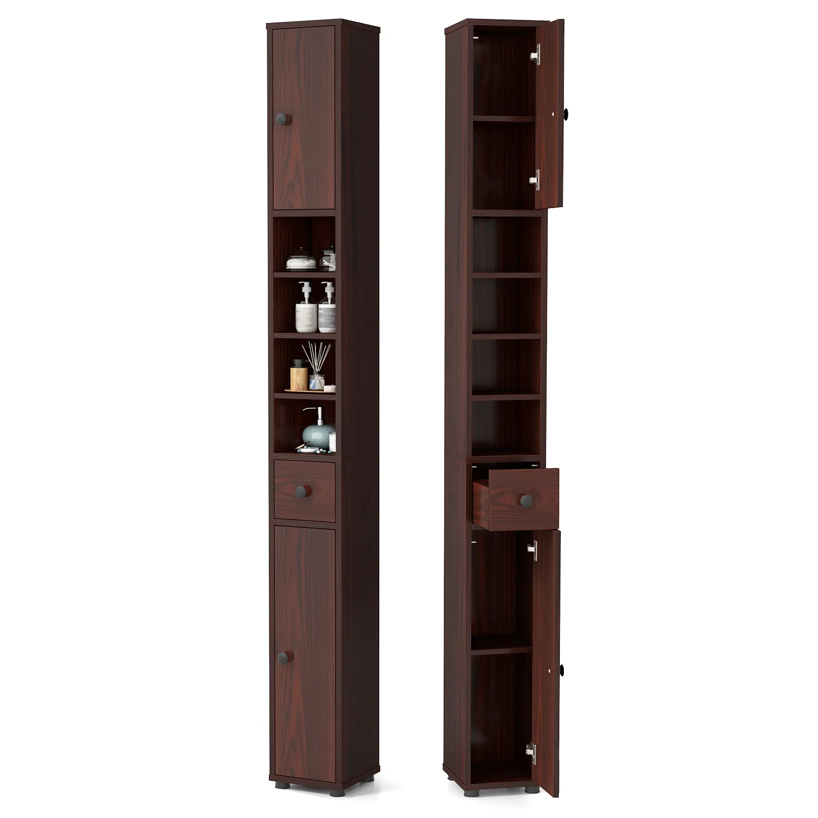 Giantex Slim Bathroom Storage Cabinet - 71