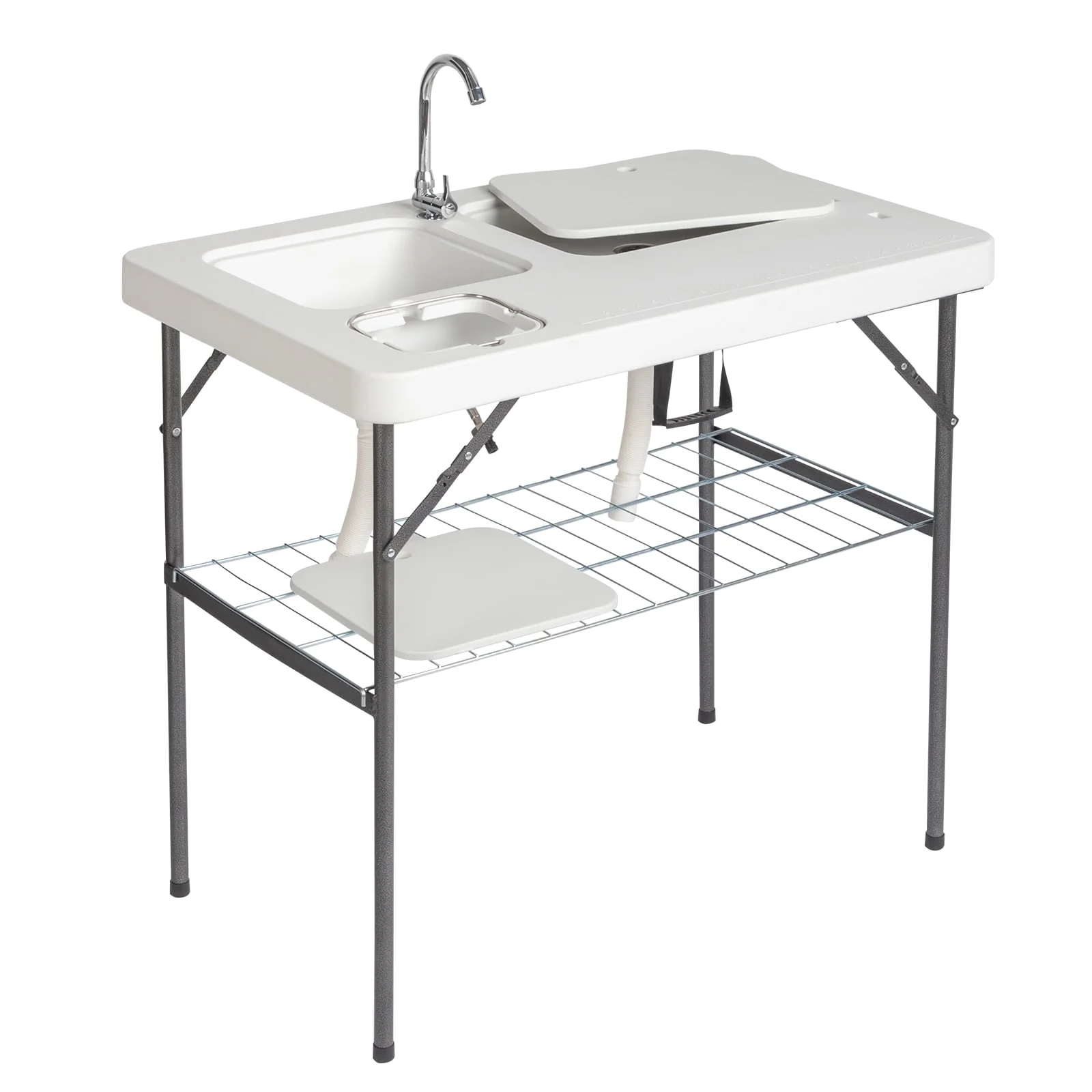 HDPE Rectangular With Barbed Wire Foldable Outdoor Table,39.76