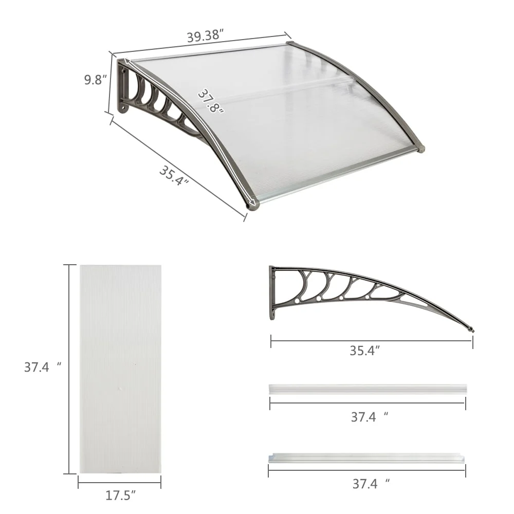 Window Awning Door Canopy, 40