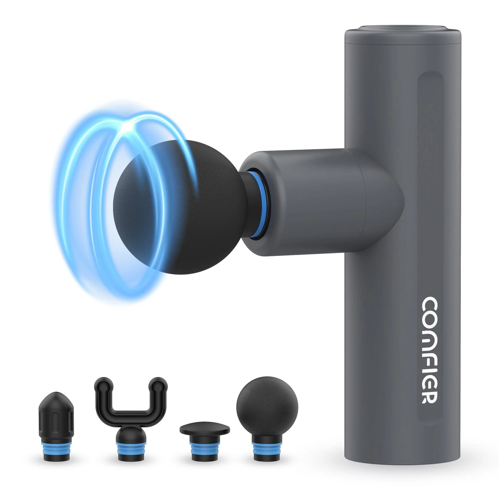 COMFIER Mini Massage Gun, Upgrade Pocket Sized Percussion Muscle Massager Gun(Gift Box) CF-4910