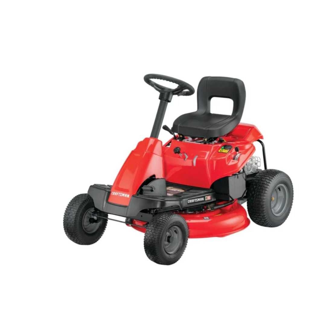 CRAFTSMAN R110 30-Inch 10.5 HP Gas Riding Lawn Mower with Single-Cylinder Engine
