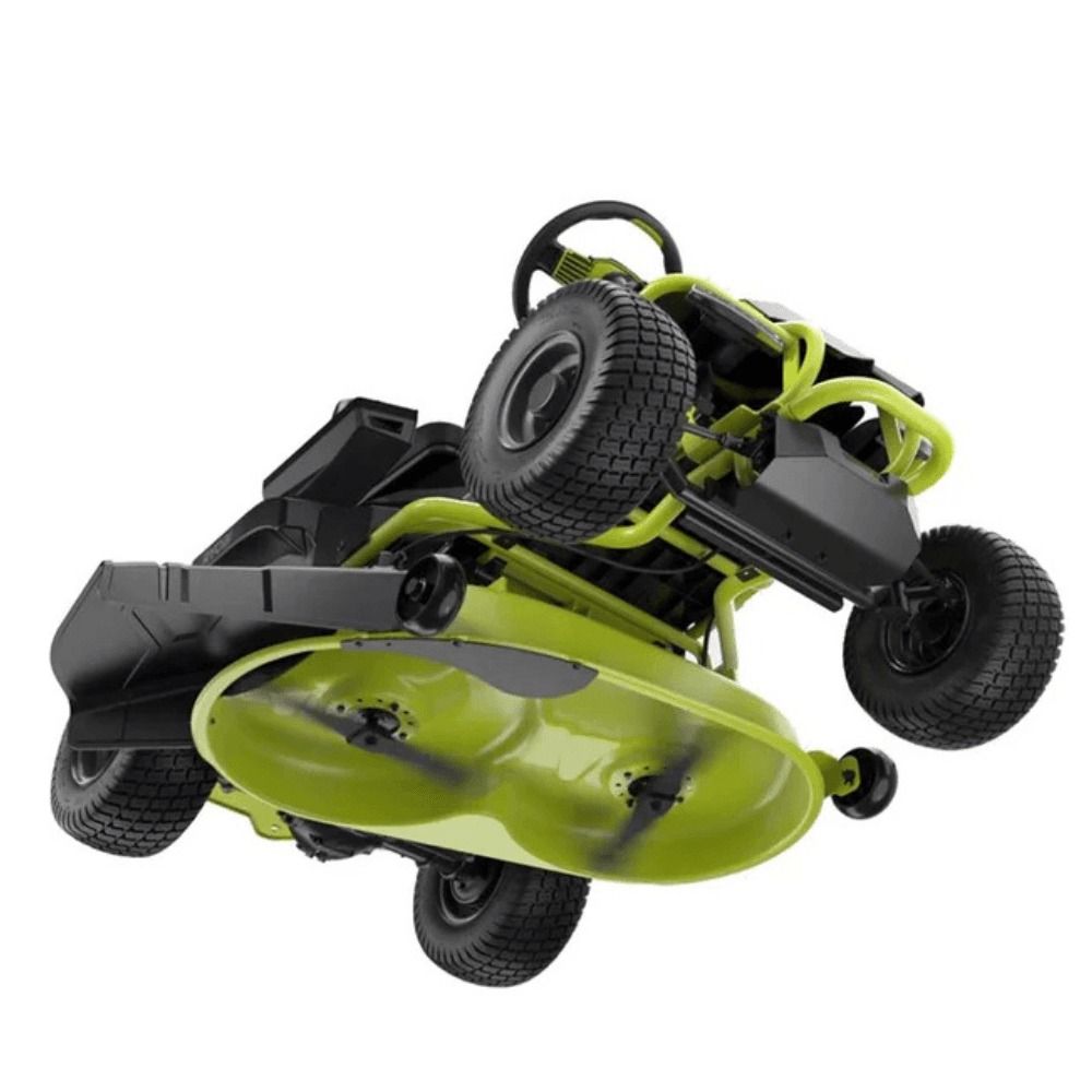 RYOBI 38-Inch 100 Ah Battery Electric Rear-Engine Riding Lawn Mower