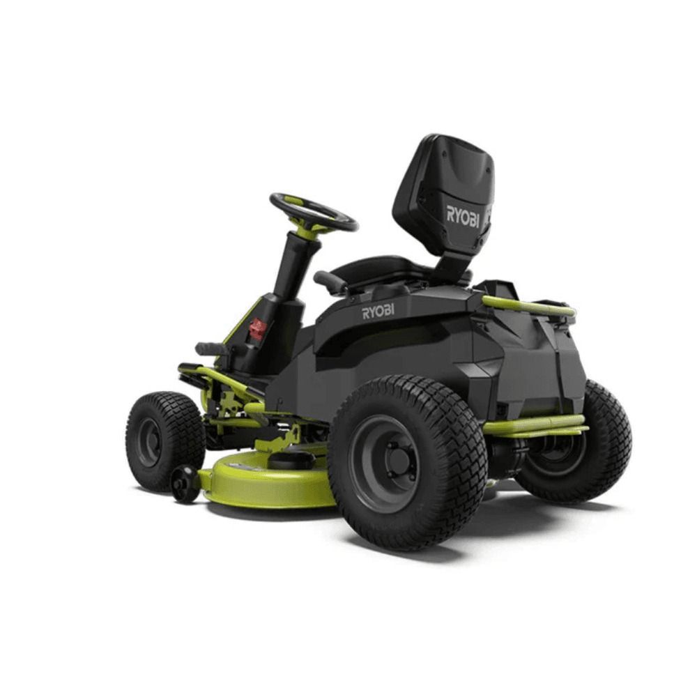 RYOBI 38-Inch 100 Ah Battery Electric Rear-Engine Riding Lawn Mower