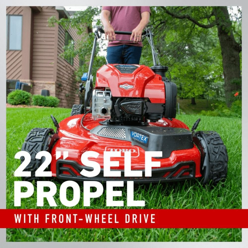 Toro 22-Inch (56cm) Recycler Self-Propelled Gas Lawn Mower with SmartStow