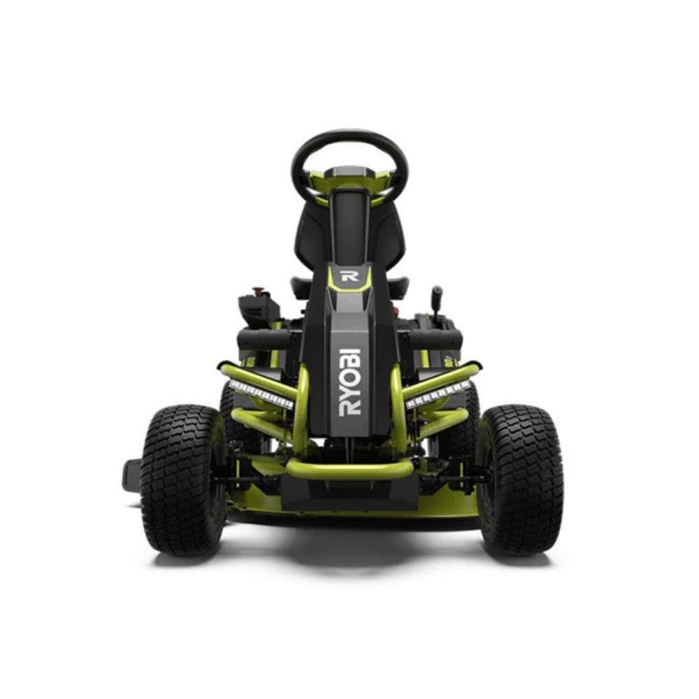 RYOBI 38-Inch 100 Ah Battery Electric Rear-Engine Riding Lawn Mower