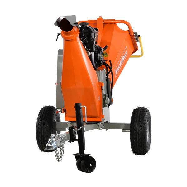 6-Inch Wood Chipper with 408cc 14 HP Briggs & Stratton Vanguard Engine, Electric Start
