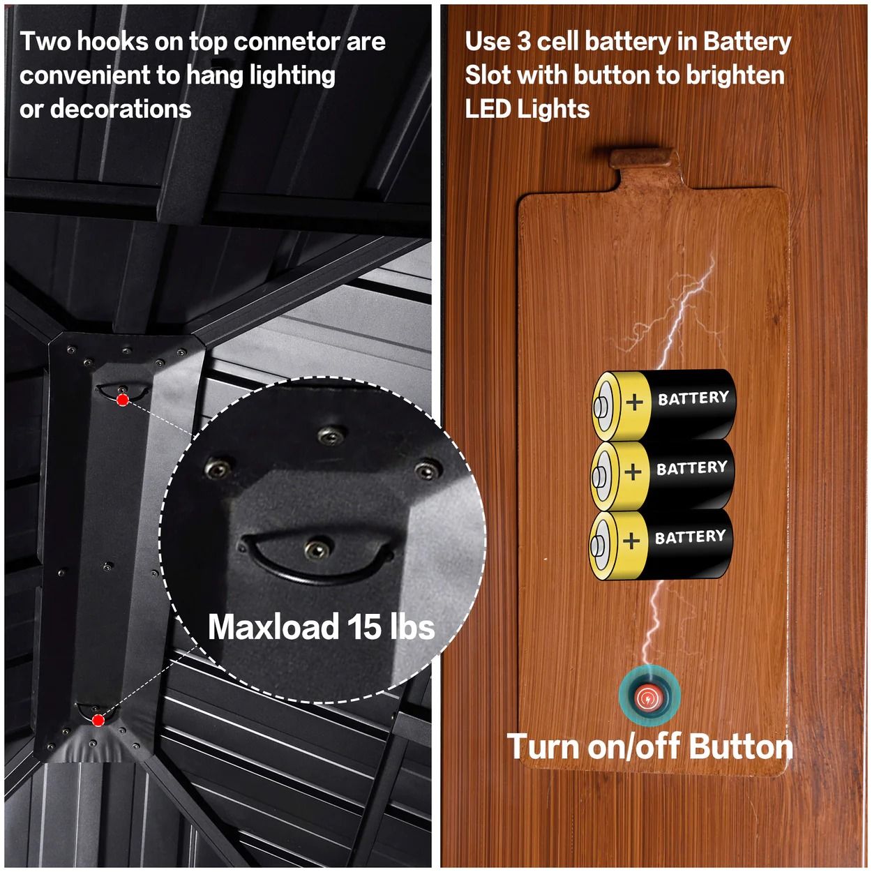 12 x 14 Hardtop Gazebo for Patio – Screened Sunroom and Backyard Shelter