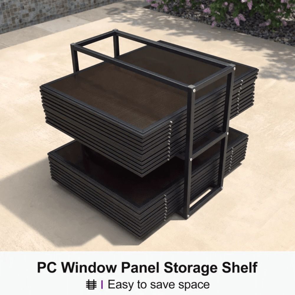 12ft x 16ft Sunroom Hardtop Gazebo with Double Roof, Galvanized Steel Frame, Aluminum PC Mesh Screen for Backyard