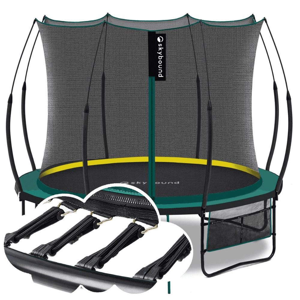 SkyBound 10ft Springless Trampoline – Safe and Durable Outdoor Fun