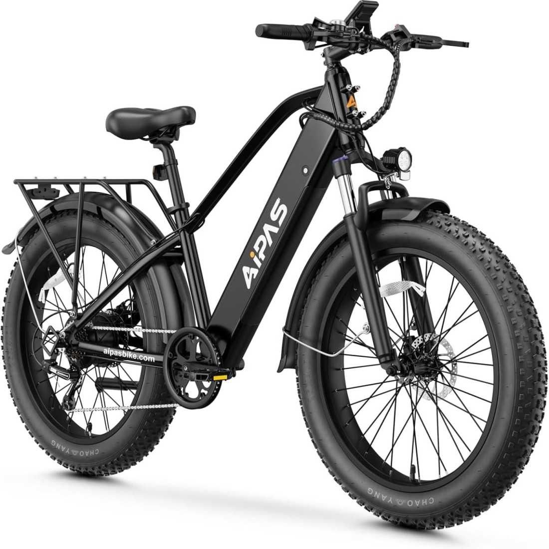 Aipas M2 Xterrain Electric Bike - Black, All-Terrain Performance