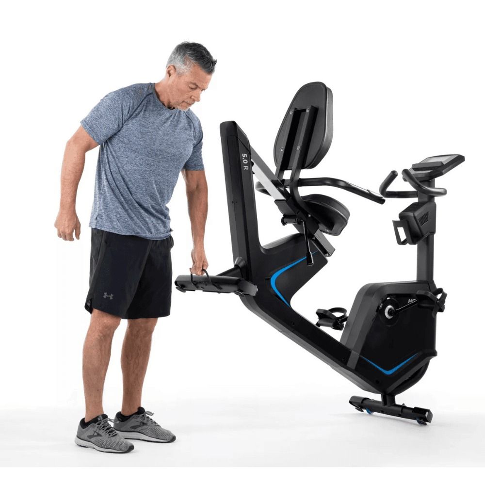 Horizon Fitness 5.0R Recumbent Exercise Bike - Adjustable Resistance, Comfortable Seating