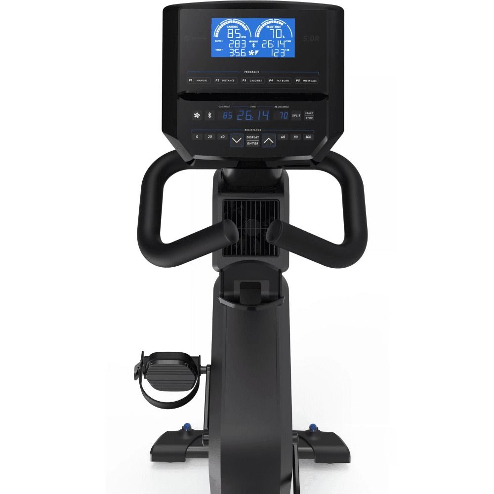 Horizon Fitness 5.0R Recumbent Exercise Bike - Adjustable Resistance, Comfortable Seating