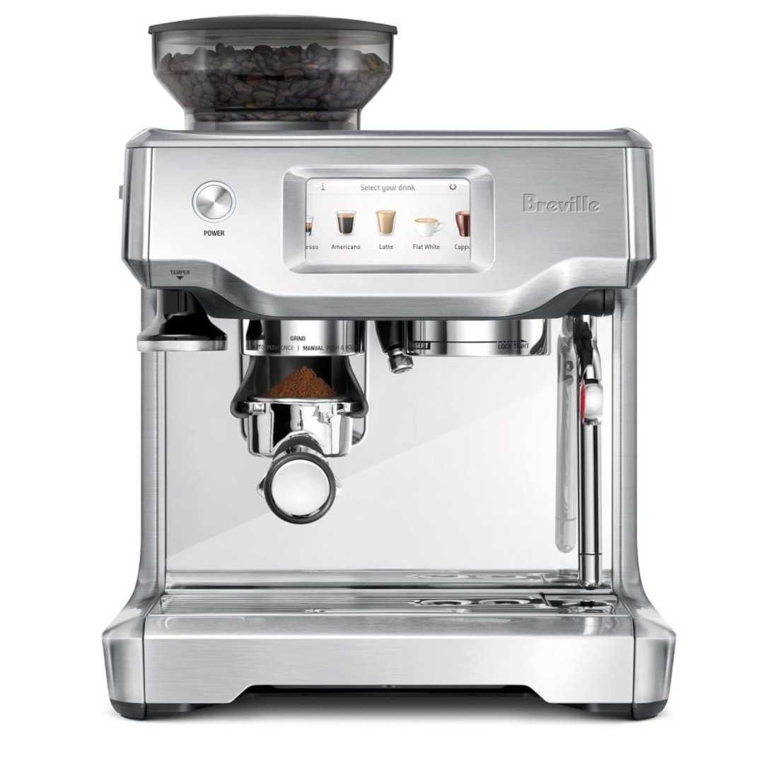 Breville Barista Touch – Automatic Espresso Machine with Built-In Grinder and Touchscreen