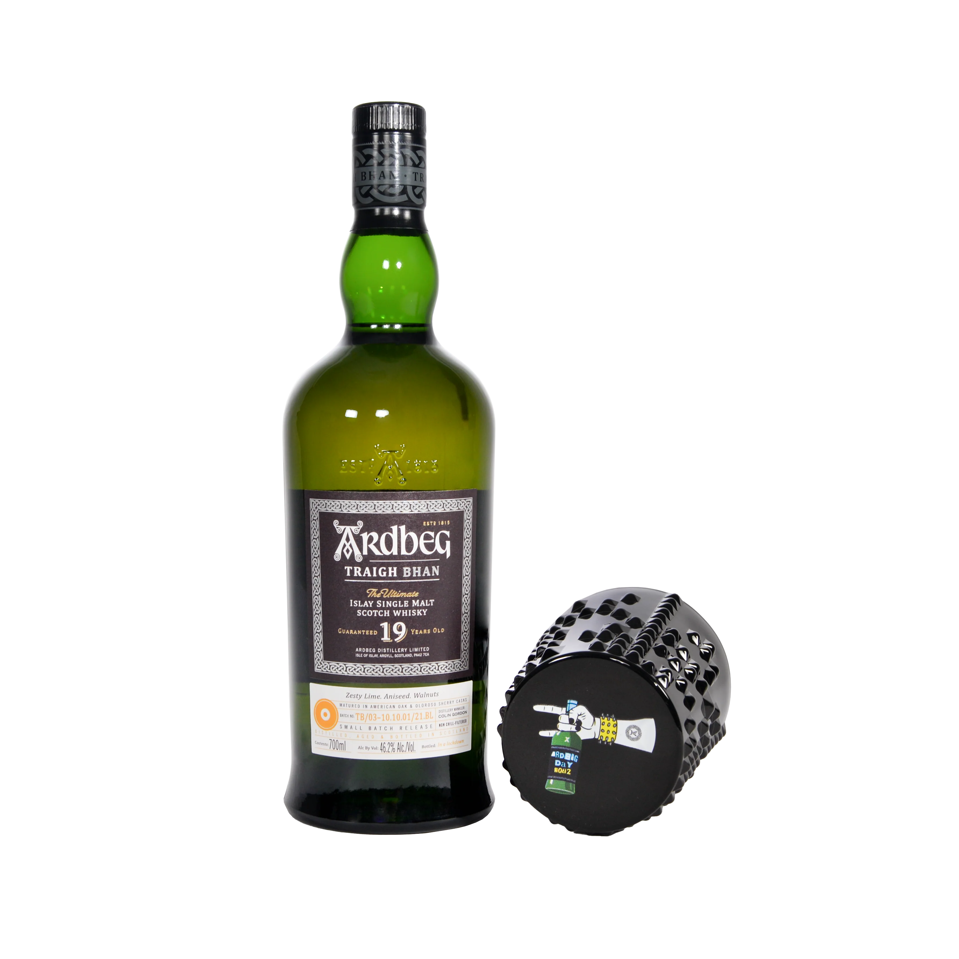 ARDBEG TRAIGH BHAN BATCH 3 + GLASSWARE