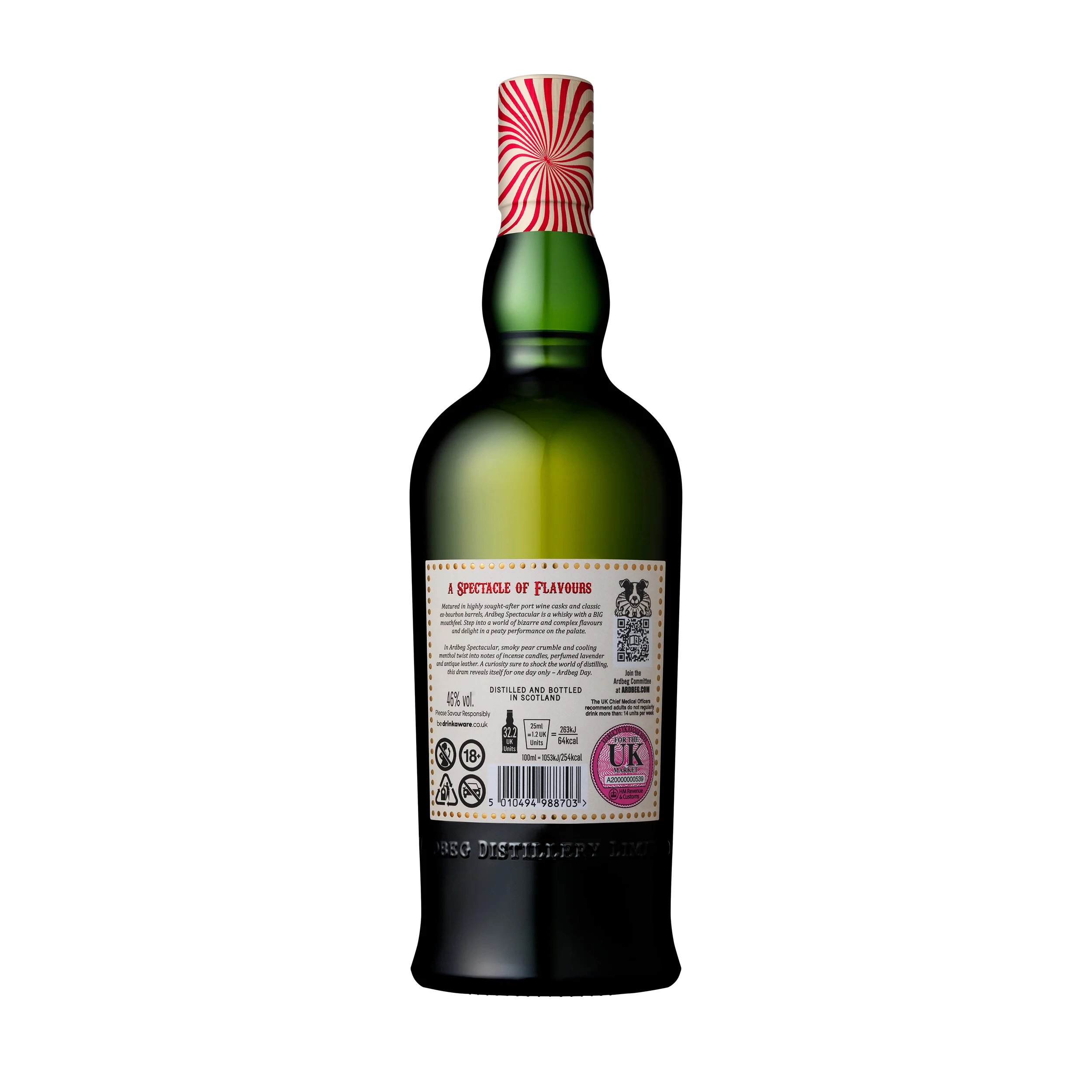 Ardbeg Spectacular Limited Edition with glassware