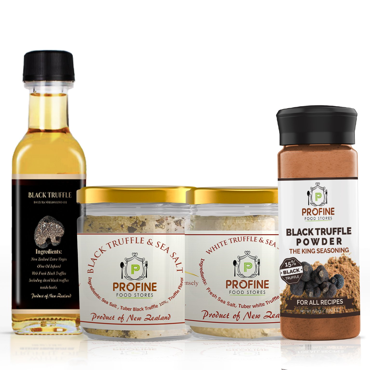 Truffle Zest , Black Truffle Oil 100 cc & Truffle Salts Pack