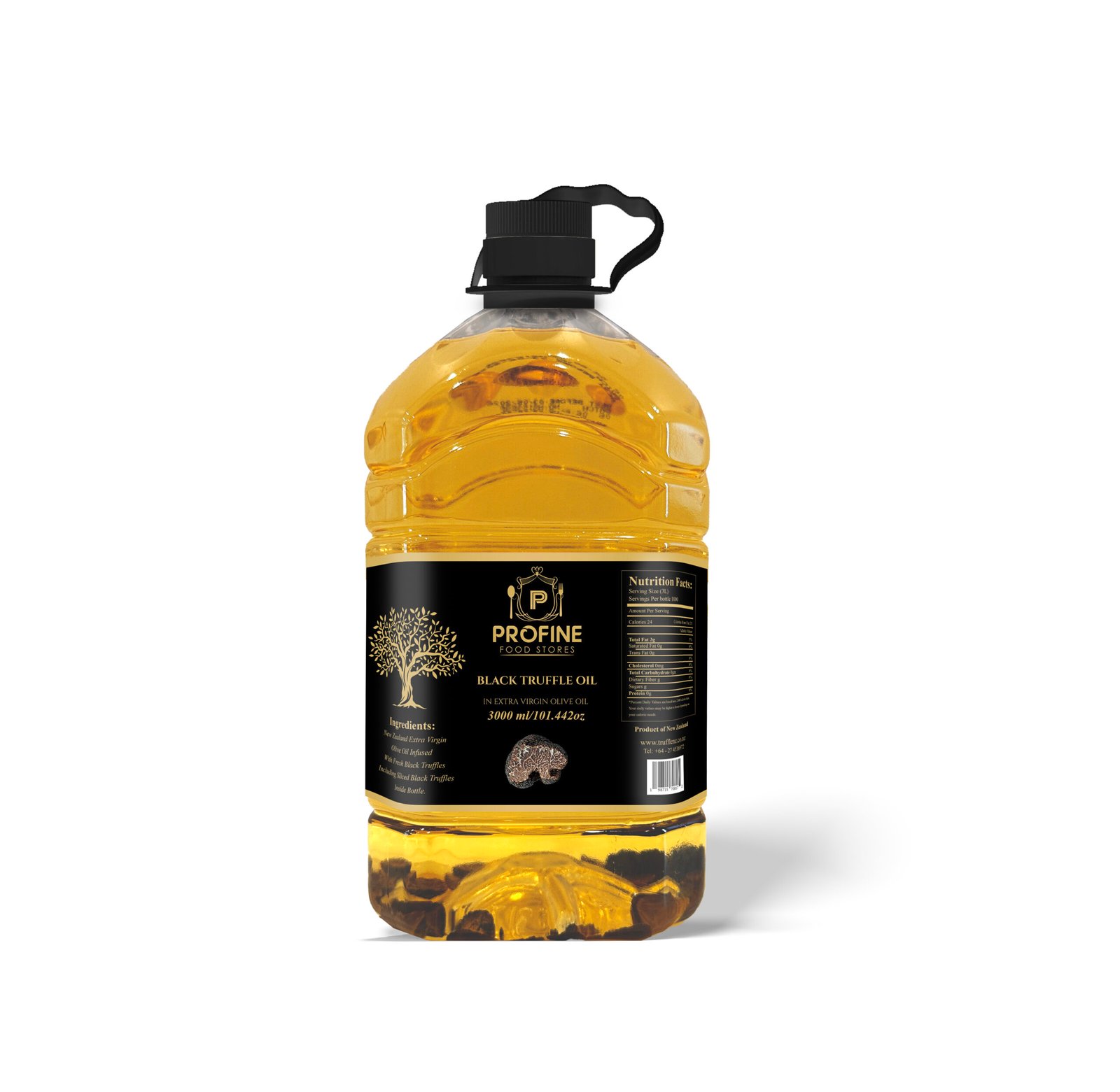Black Truffle Oil 3 lit – 3000 ml Drum