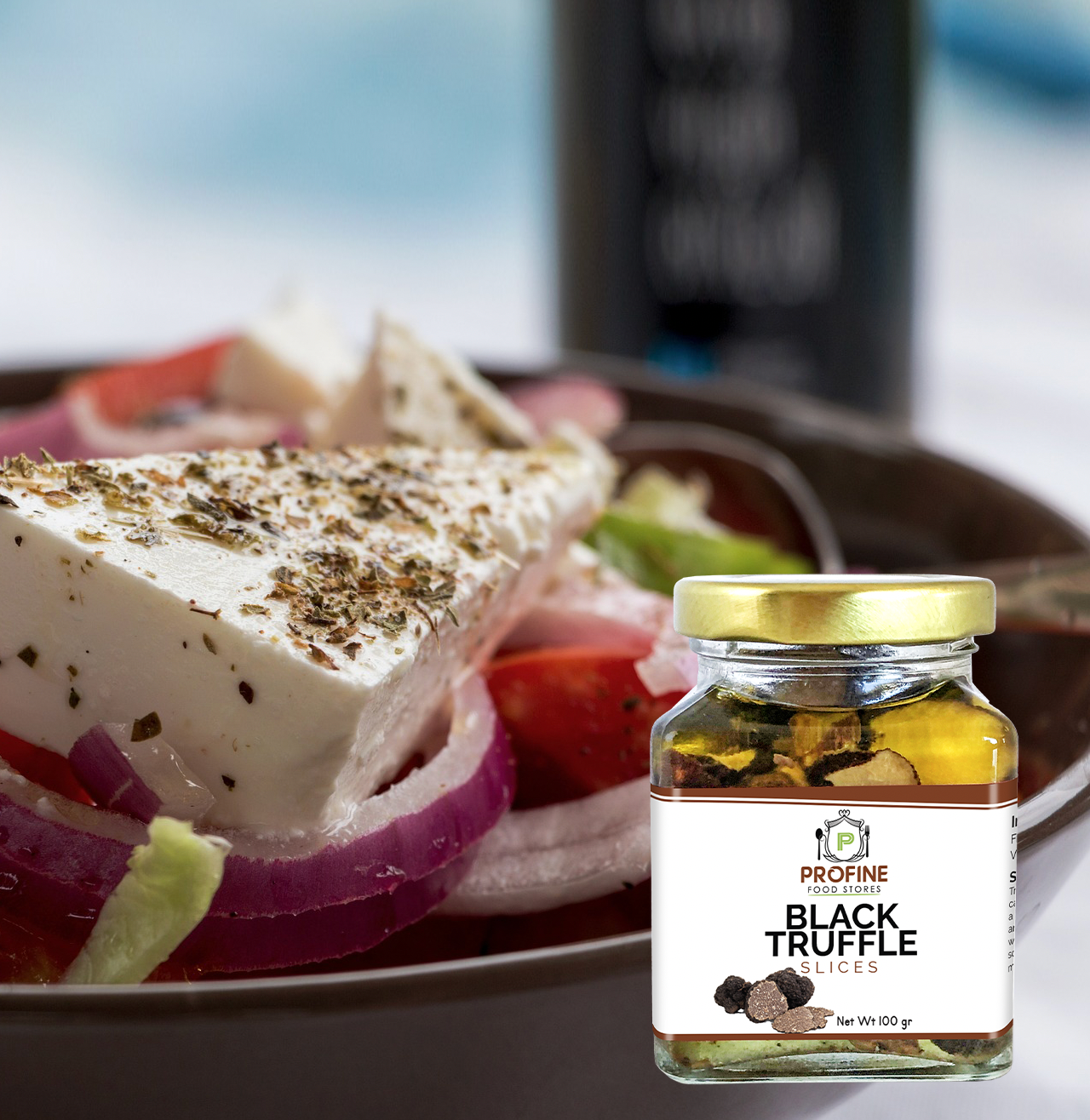 Tuber Black Truffle Slices Carpaccio 100g Jar