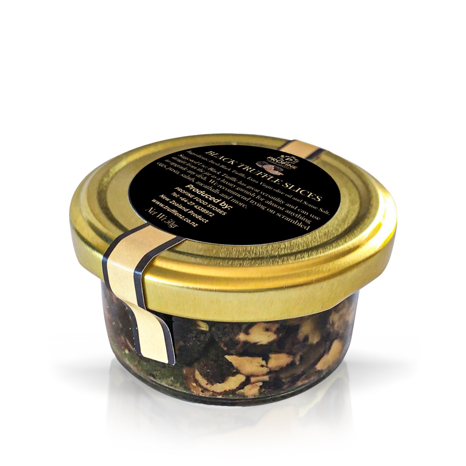 Tuber Black Truffle Slices Carpaccio 50g Jar