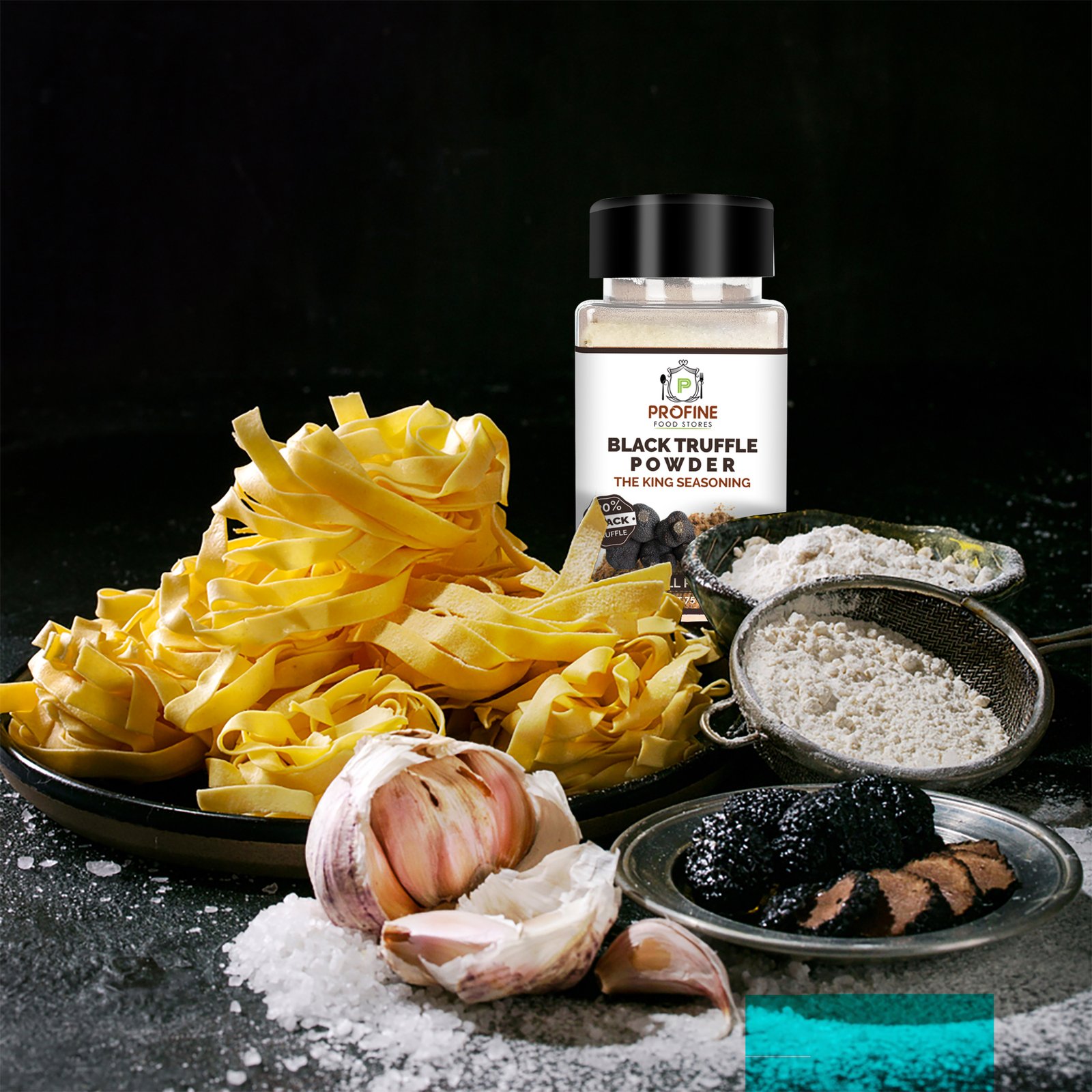 Tuber Black Truffle Sea Salt 140g PET Container