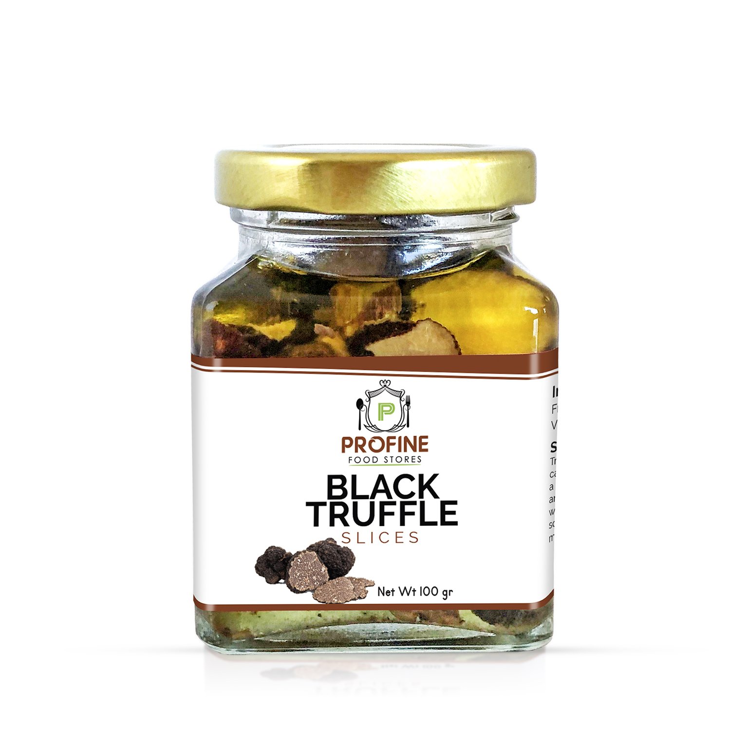 Tuber Black Truffle Slices Carpaccio 100g Jar