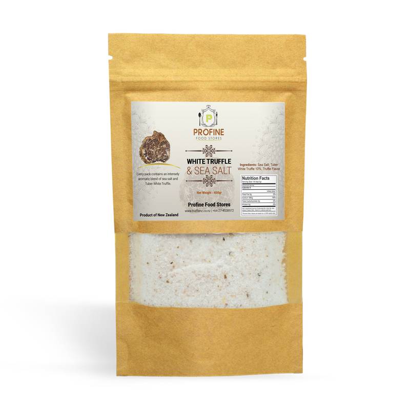 Tuber White Truffle Sea Salt 400g ECO Pack