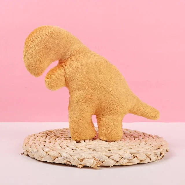 20CM Nugget Pillow - Dino Plush Cushion for Home & Brown Bedroom Decor