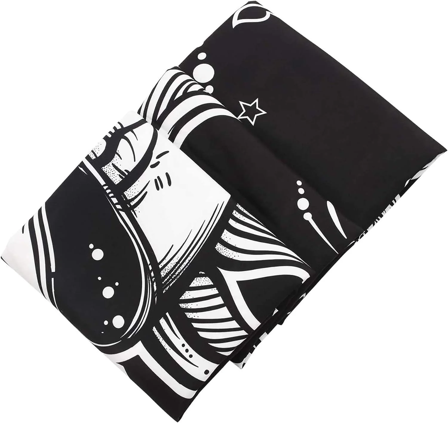 Black and White Sun and Moon Tapestry - (59