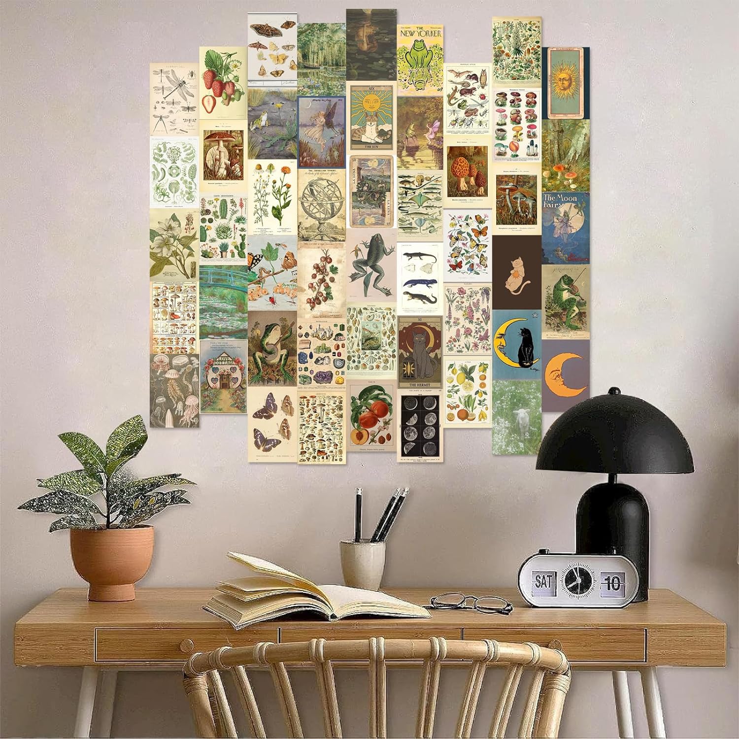 50 Vintage Wall Collage Kit Aesthetic Pictures for Bedroom Decor - 4