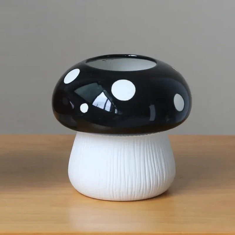 Mushroom Vase for Cottagecore Decor – Aesthetic Living Room