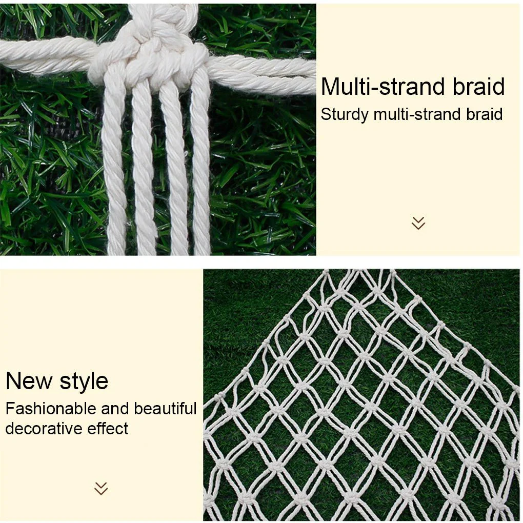 Boho Plush Toy Hammock - Woven Mesh Stuffed Animal Storage Wall Decor