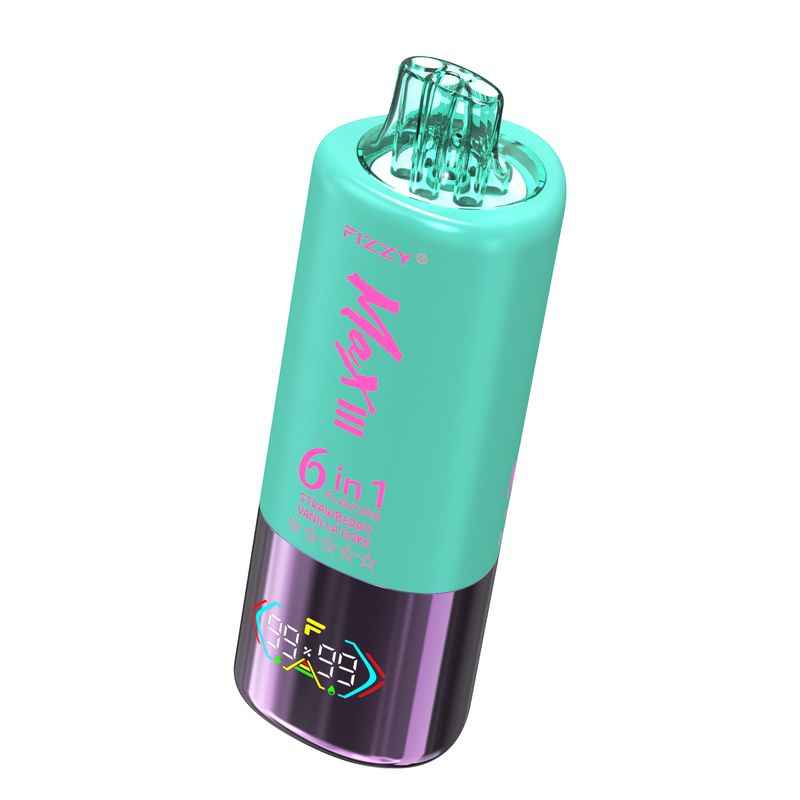 FIZZY Max III 60000 Puffs 6-in-1 flavors LED Screen Rotational Mouthpiece Triple Mesh Coil  Disposable Vape - Vapo247