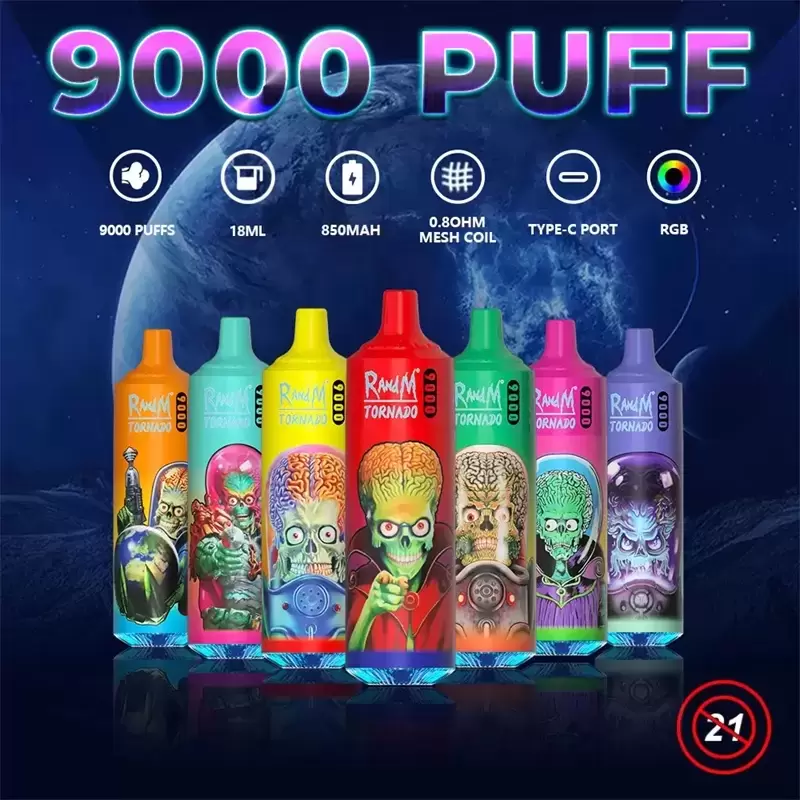 RANDM FUMOT Tornado 9000 Puffs Disposable Vape - Vapo247