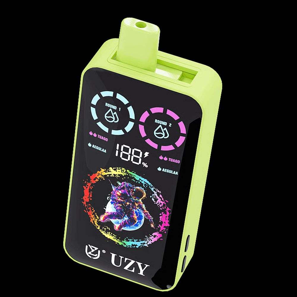 UZY TORNADO 30000 Puffs Double Flavors LCD Screen Mesh coil Disposable Vape - Vapo247