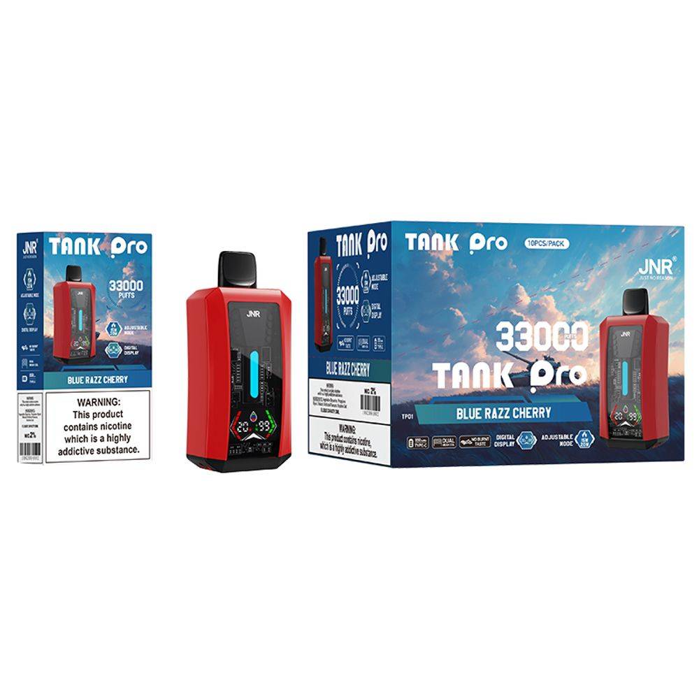 JNR Tank Pro 33000 Puffs | Disposable Vape - Vapo247