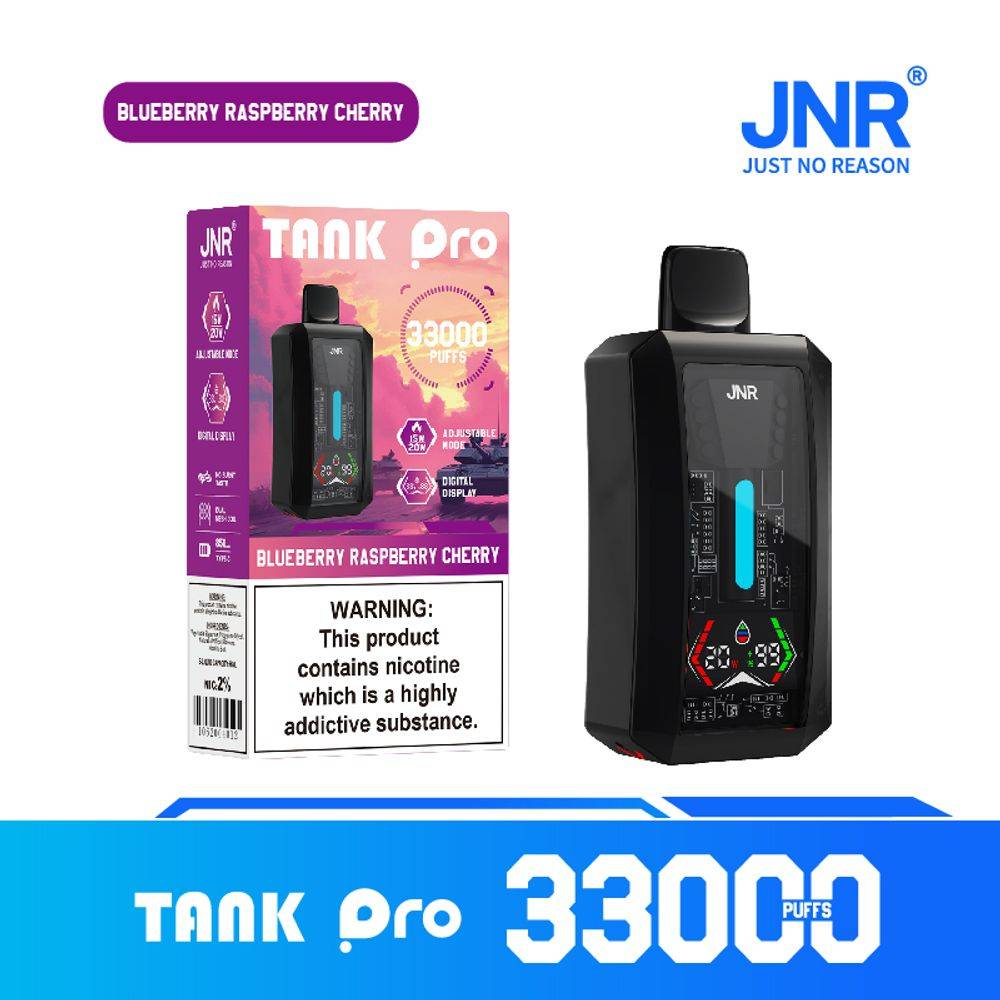JNR Tank Pro 33000 Puffs | Disposable Vape - Vapo247