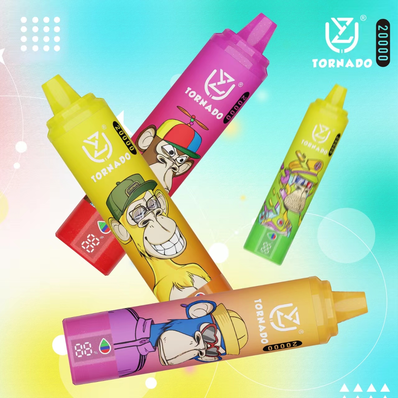 UZY TORNADO 20000 Puffs 2% 5% Nicotine Disposable Vape Pen - Vapo247