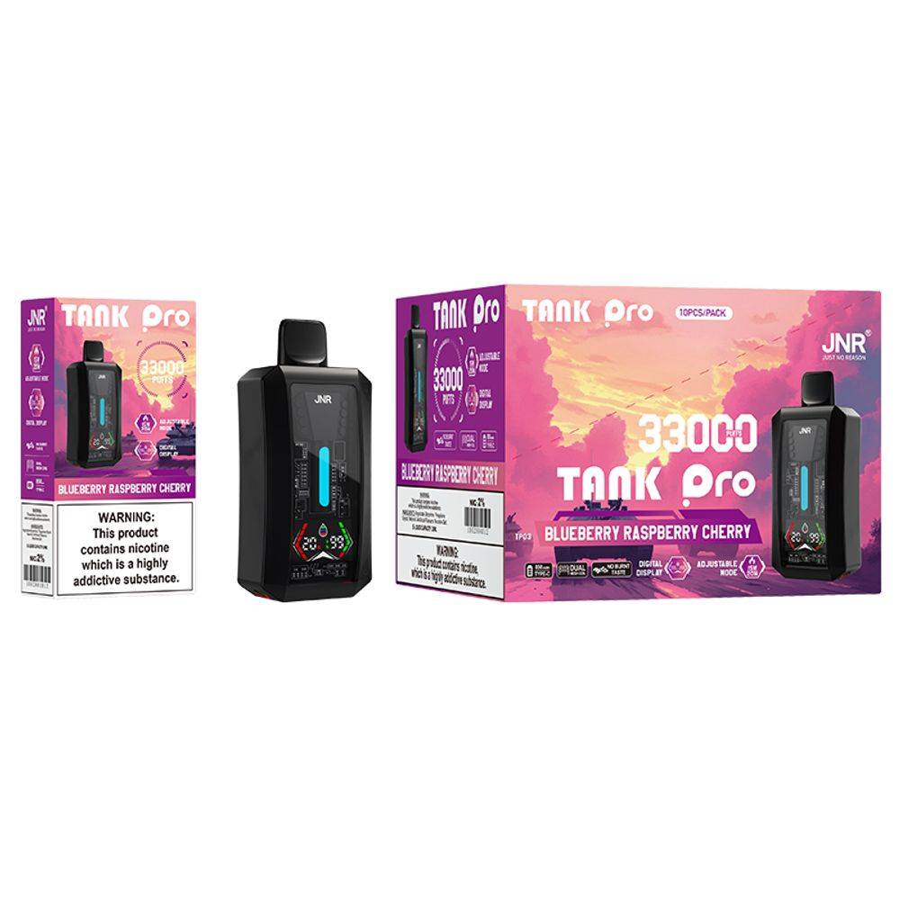 JNR Tank Pro 33000 Puffs | Disposable Vape - Vapo247