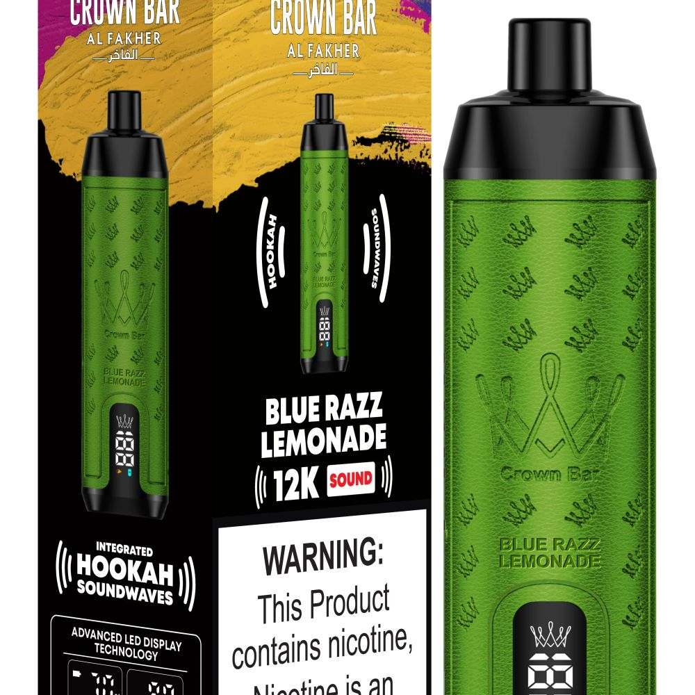 AL FAKHER CROWN BAR 12000 Puffs Disposable Vape - Vapo247