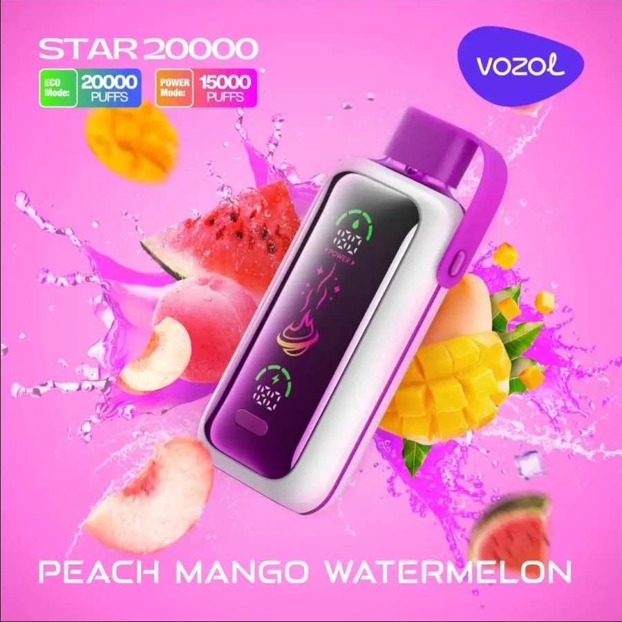 Vozol STAR 20000 Puffs  | Full-Screen Display  | Disposable Vape - Vapo247