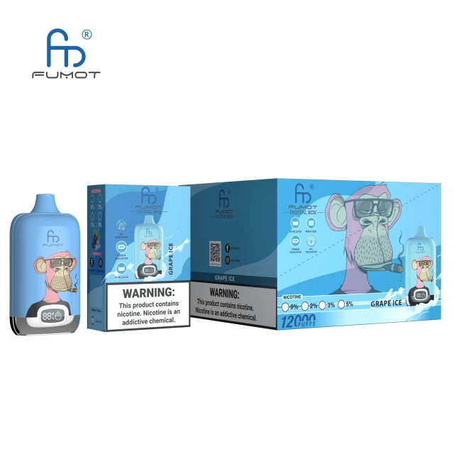 RANDM FUMOT Digital Box 12000 puffs LED Screen Top Selling Disposable Vape - Vapo247