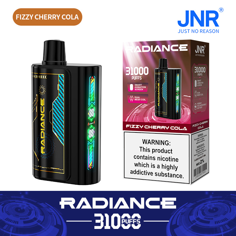JNR RADIANCE 31000 Puffs Disposable Vape | LCD screen, dual mesh coil - Vapo247