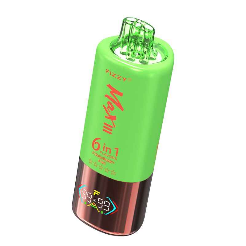 FIZZY Max III 60000 Puffs 6-in-1 flavors LED Screen Rotational Mouthpiece Triple Mesh Coil  Disposable Vape - Vapo247