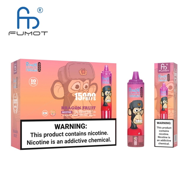 RANDM FUMOT Tornado 15000 Puffs LED Screen Large Puff Disposable Vape - Vapo247