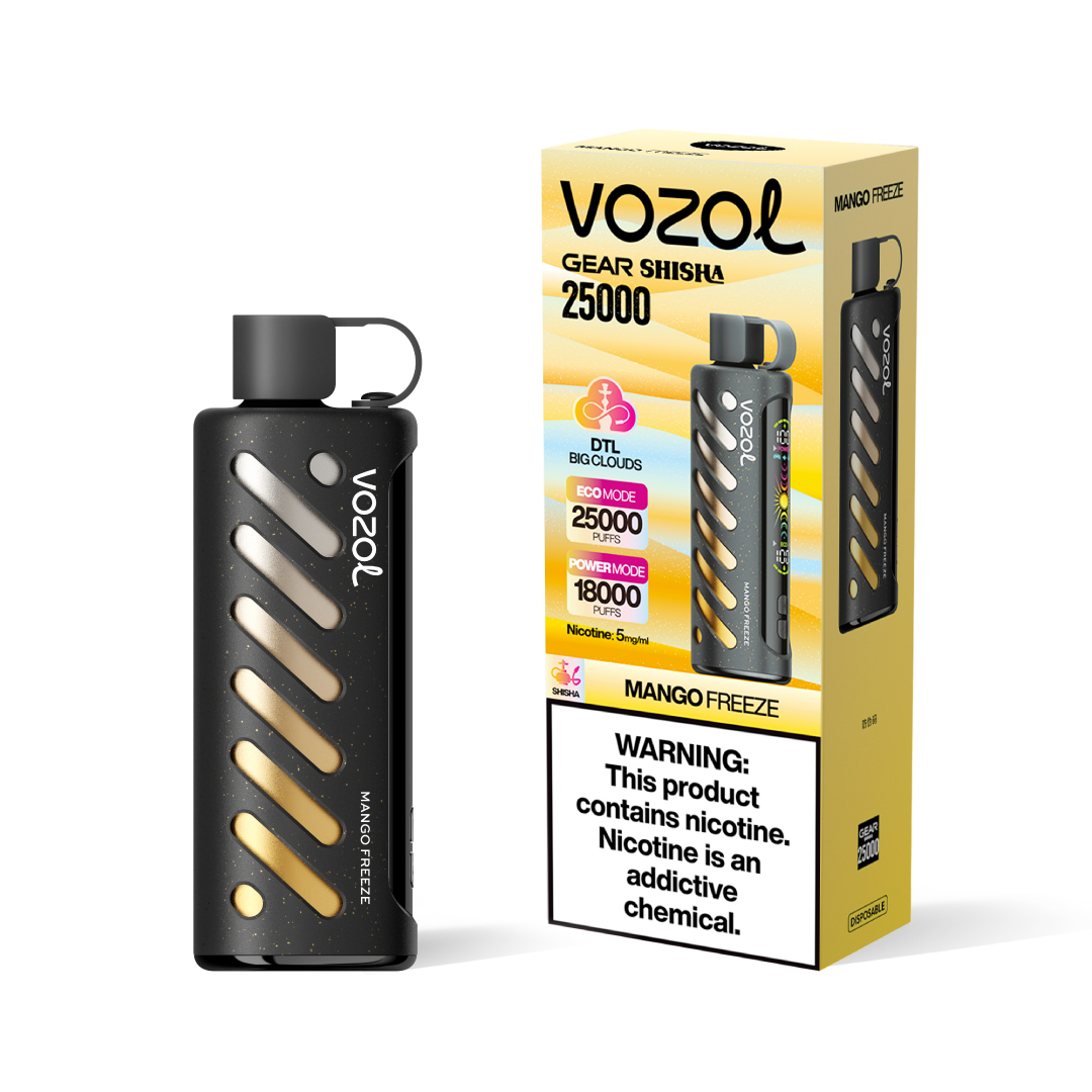 Vozol Gear Shisha 25000 Puffs  | 5% Nicotine |  Large Puff  | Disposable Vape - Vapo247