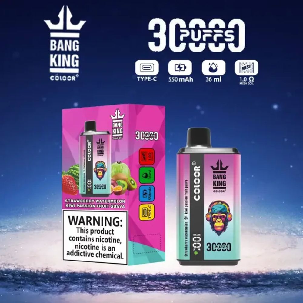 Bang King 30000 Puffs New Double Flavor Disposable Vape - Vapo247