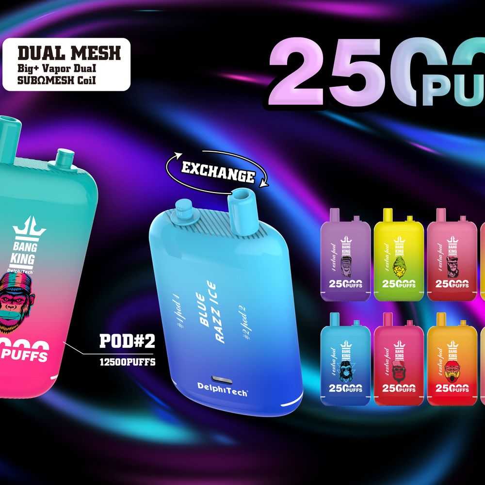 Bang King 25000 Puffs Dual Pods Disposable Vape - Vapo247