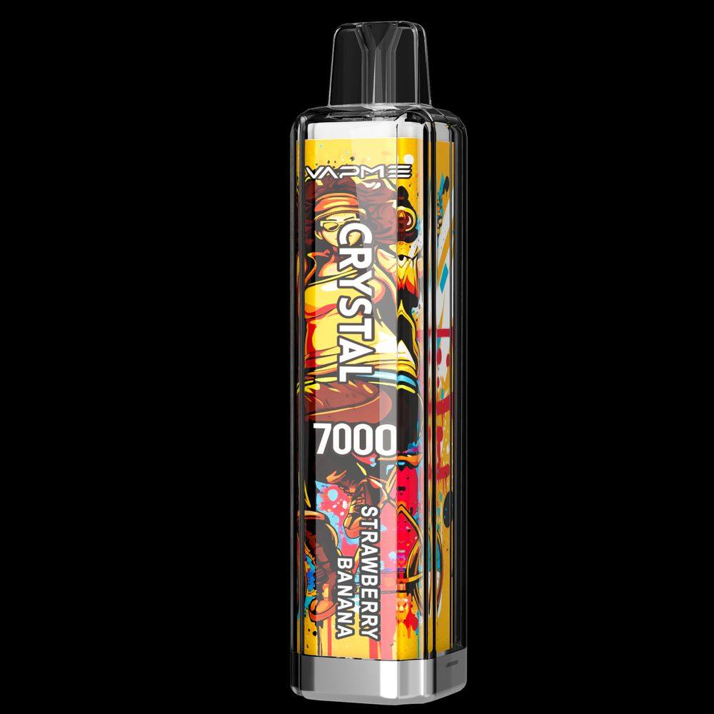 VAPME CRYSTAL 7000 PUFFS Disposable Vape vibrant LED lights - Vapo247