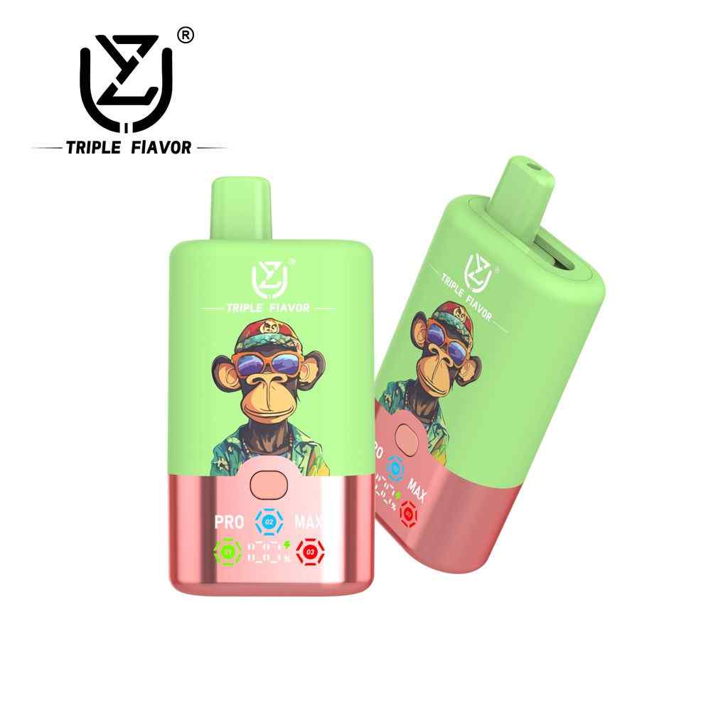 UZY Triple Flavor 60000 Puffs 3-in-1 flavors Smart LED Display Disposable vape - Vapo247